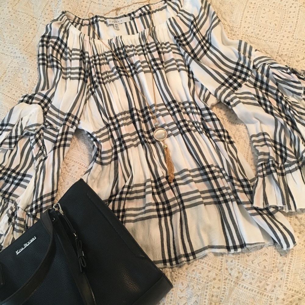 Bell Sleeve Blouse